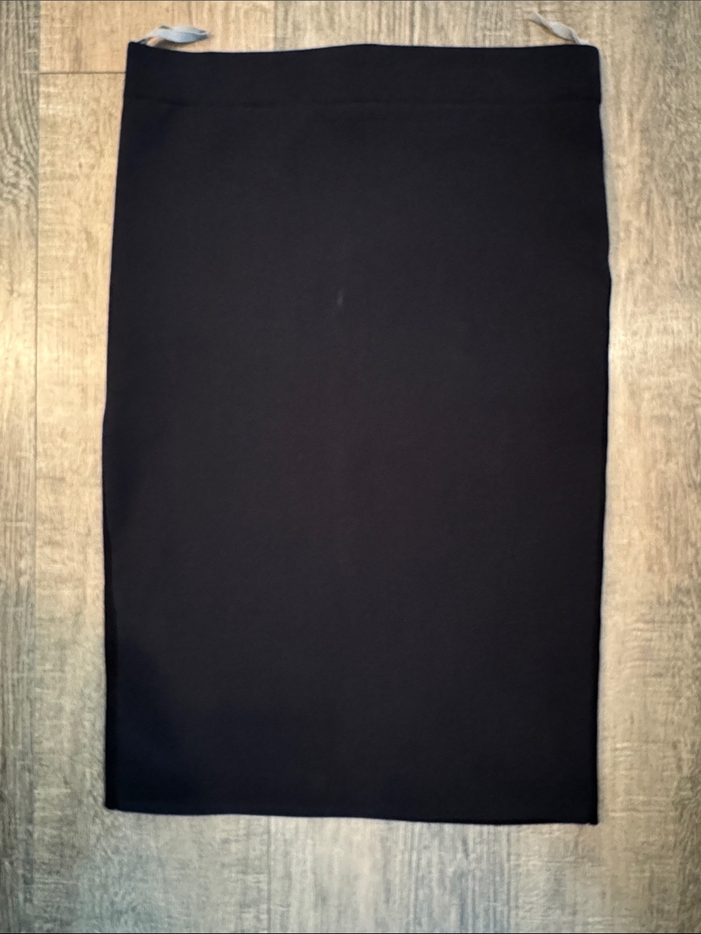 Reed Krakoff Black Smooth & Ribbed Double sided Pencil Skirt | Size XS